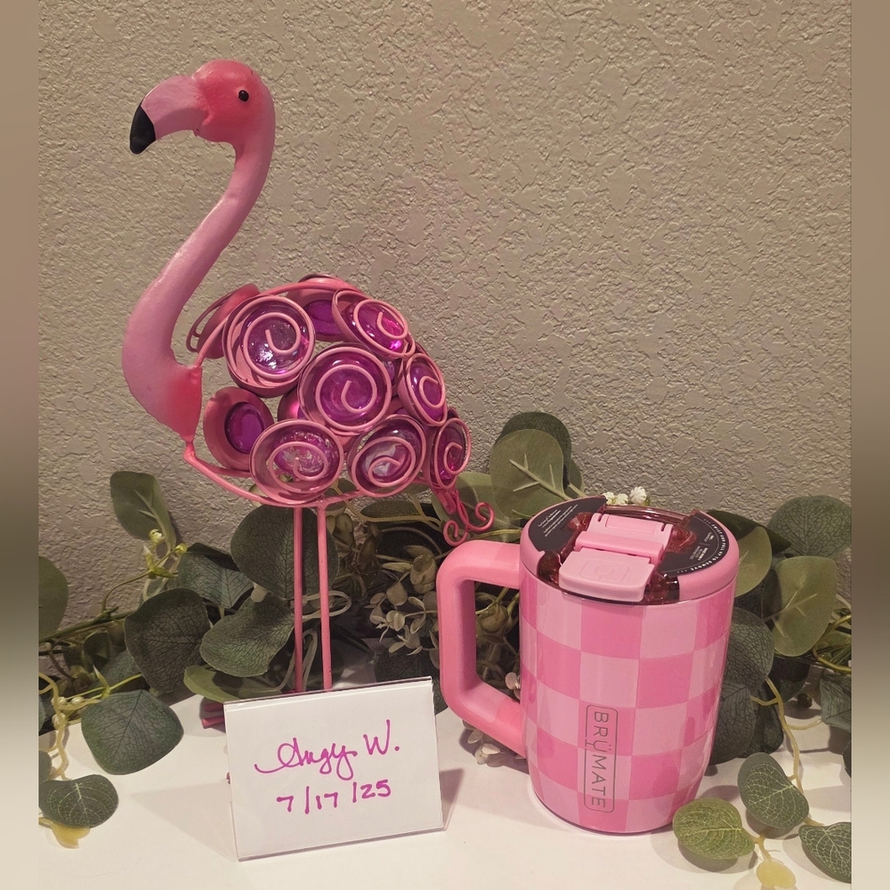 Brumate MUV 15oz Pink Checkered Mug